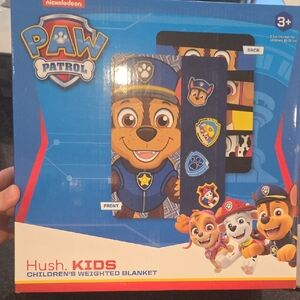 Nickelodeon Paw Patrol Kids Weighted Blanket - Blue and Red